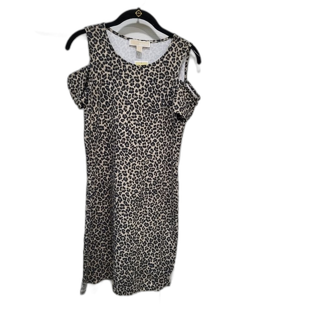 NEW Michael Kors Animal Print Dress - XS